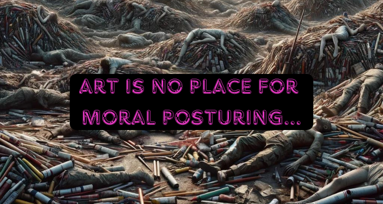 Art Is No Place For Moral Posturing