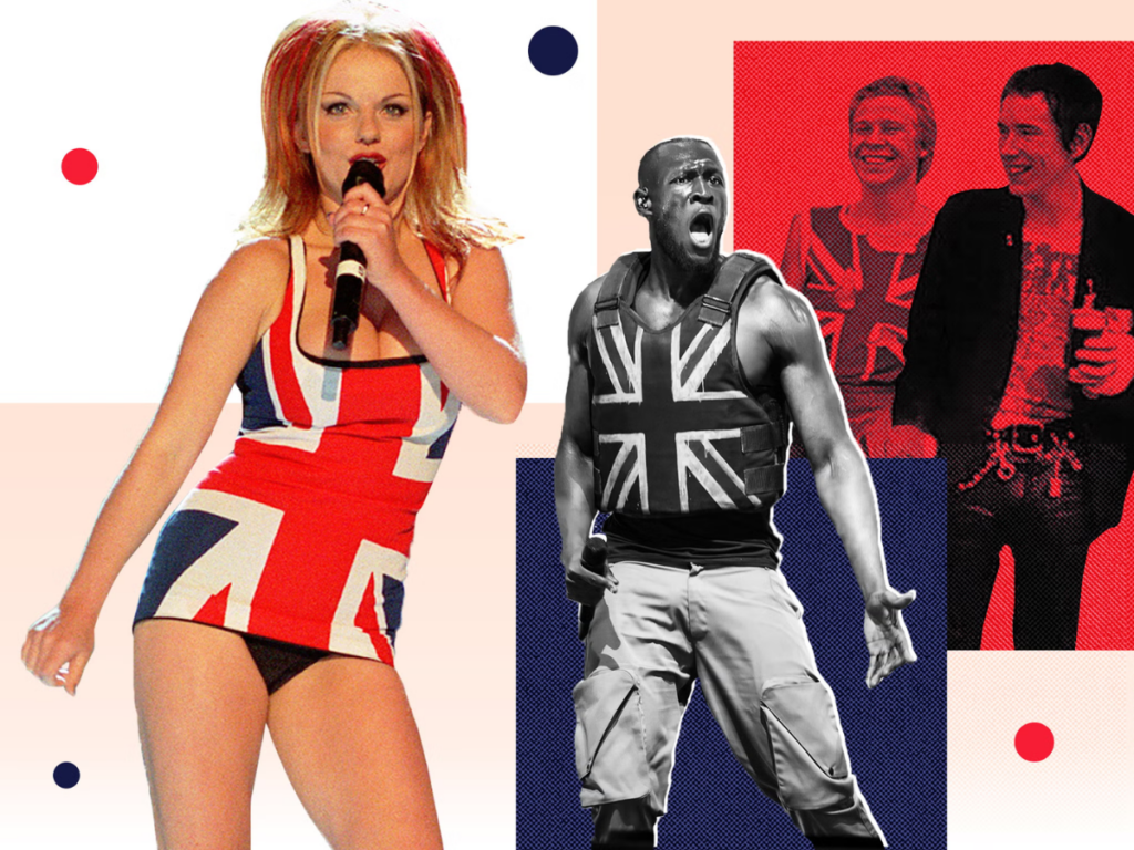 Union Union Jack dress worn by Geri Halliwell